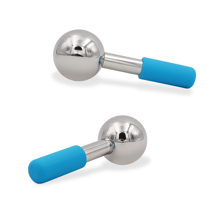 Rostfritt stål Ice Globe Magic Cooling Beauty Okrossbar Cryo Stick Ice Wave Ball Rostfritt stål Ice Globe Magic Cooling Beauty Okrossbar Cryo Stick Ice Wave Ball