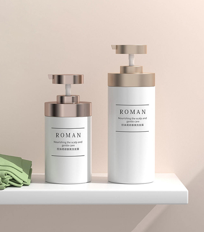 Hudvårdsflaska i plast