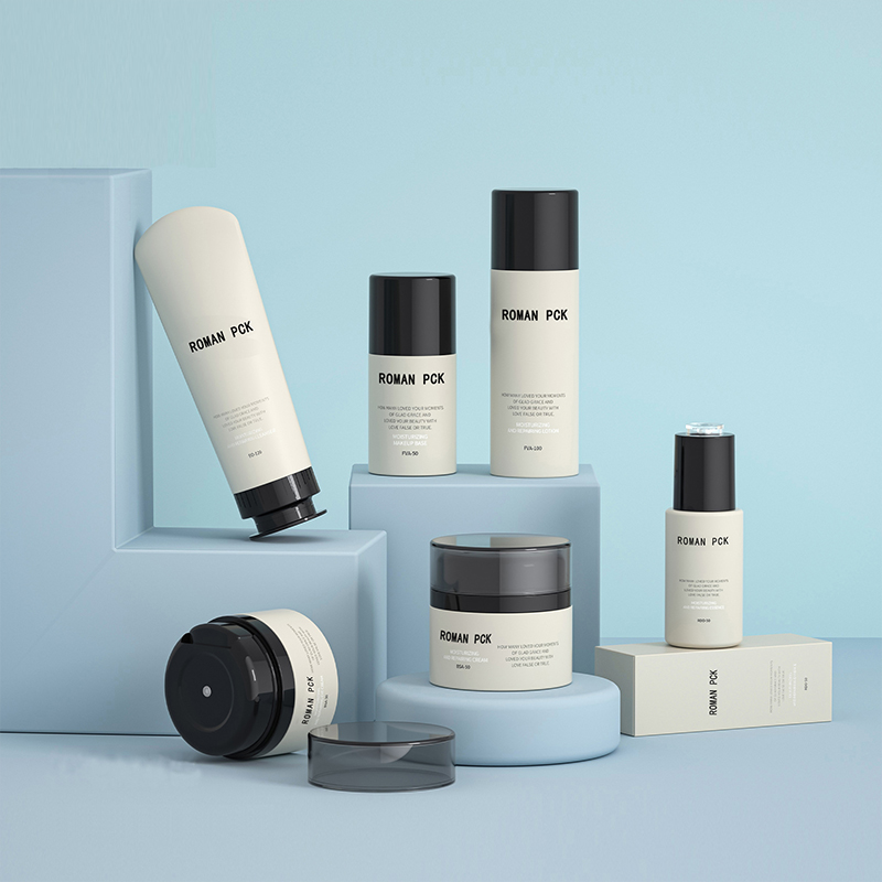 15 ml 30 ml 50 ml plastvakuumkrämburkar Airless presspumpflaska Kosmetisk förpackningsbehållare för hudvård Ansiktskrämlotion