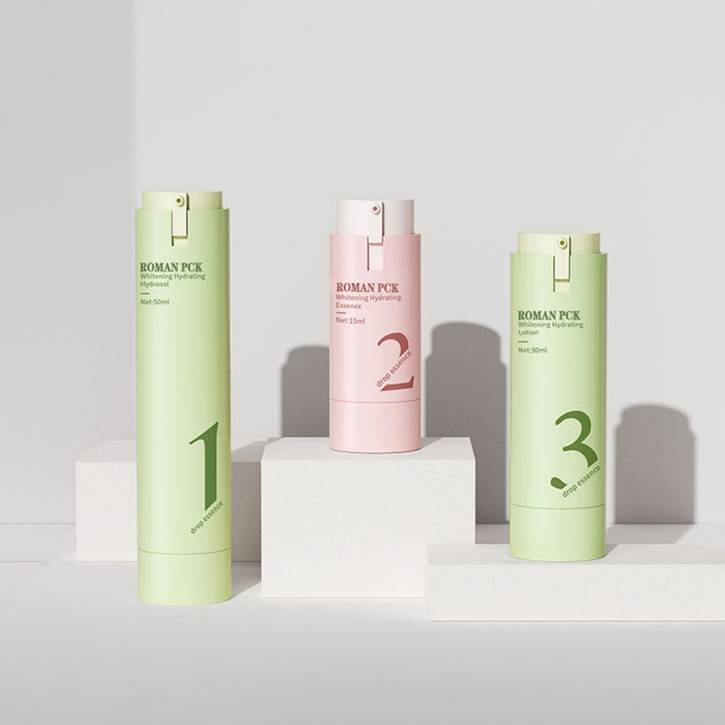 Airless pumpflaska 15 ml 30 ml 50 ml påfyllningsbar kosmetisk behållare Bästa sminkfonder och serum Hudvårdsförpackningsflaska