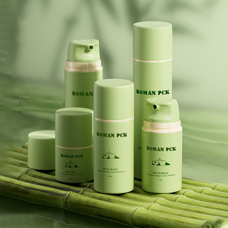 Tom Refillable Foundation Primer Face Cream Eye Cream Airless flaskset Airless pumpflaskor Lyxig kosmetisk förpackning