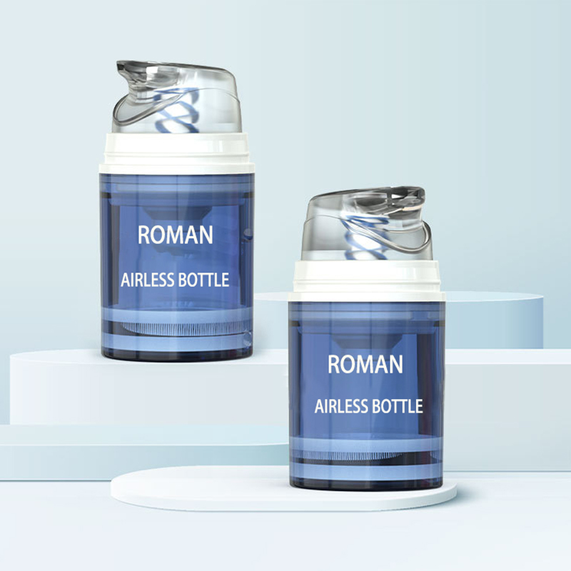 Gratis prov matt 30 ml 50 ml plast luftlös lotionpumpflaskor för hudvård Serum Airless behållare för babykräm Gratis prov matt 30 ml 50 ml plast luftlös lotionpumpflaskor för hudvård Serum Airless behållare för babykräm