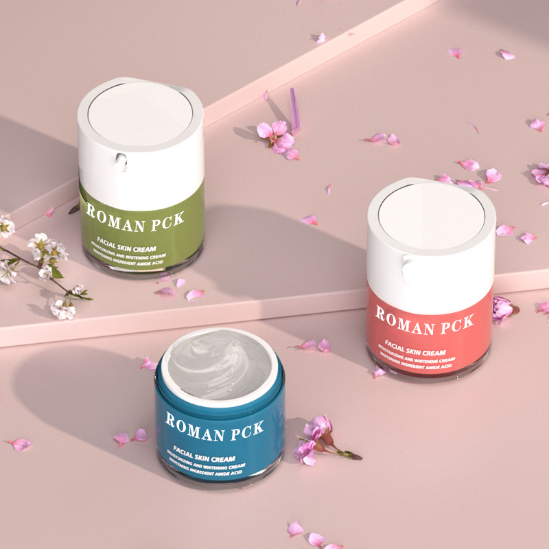 15g 30g 30ml 50ml 100ml Plastic Skincare Face Cream Airless Burk Med AS Lock För Lotion Essence Serum Cream