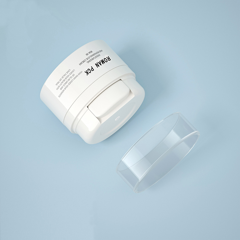 15 ml 30 ml 50 ml vit luftlös pumpburk för ögonkräm Plast Kosmetika lotioner Fukt hudvård 15 ml 30 ml 50 ml vit luftlös pumpburk för ögonkräm Plast Kosmetika lotioner Fukt hudvård