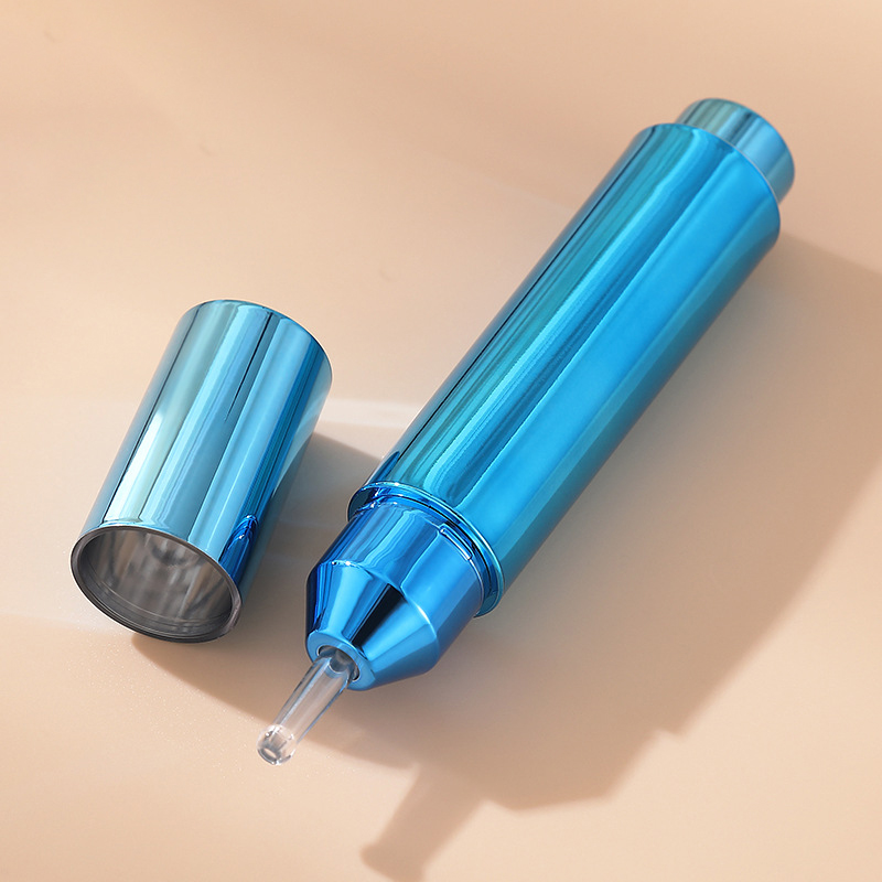 5 ml 10 ml 15 ml luftlös serumpump sprutflaska Ampullformad plastlotionflaska för hudvård Ansiktsrengöring ögonkräm 5 ml 10 ml 15 ml luftlös serumpump sprutflaska Ampullformad plastlotionflaska för hudvård Ansiktsrengöring ögonkräm