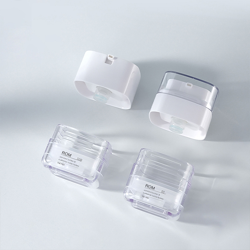 Cosmetic Whitening Cream Ailess Burk 50g fyrkantig burk Square Cut Corners Ansiktscremeflaska 30g Barnansiktskräm Airless Burk Cosmetic Whitening Cream Ailess Burk 50g fyrkantig burk Square Cut Corners Ansiktscremeflaska 30g Barnansiktskräm Airless Burk