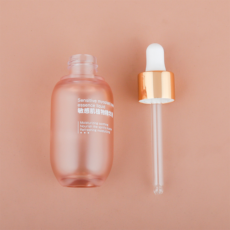 Hudvård Eterisk olja Serumflaska 1oz 2oz 4 oz 100ml 5ml 10ml 30ml Grön Bule Matt Tinktur Dropper Boston Plast stor magflaska