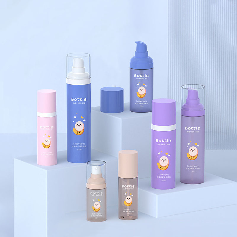 30ml 50ml 100ml 120ml 150ml Hår Ansiktskroppsdimma Spray Care Flaska Solskyddsmedel Solskyddsolja Kosmetika Förpackning Sprayflaska med lock