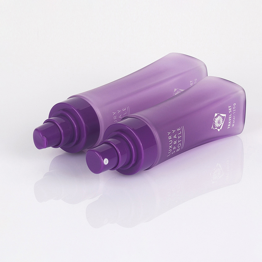 80 ml 120 ml 150 ml 200 ml midjeformad plastreseflaska för husdjur Explosiv design för lotioner Toner Vatten-liten Bekväm sprayflaska 80 ml 120 ml 150 ml 200 ml midjeformad plastreseflaska för husdjur Explosiv design för lotioner Toner Vatten-liten Bekväm sprayflaska