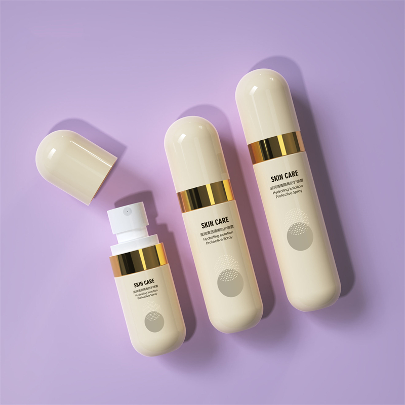 Beige plastflaska 40 ml 60 ml 80 ml flaska alkoholspraybehållare för hudvård Hårdimma Kontinuerlig solskyddssprayflaska Beige plastflaska 40 ml 60 ml 80 ml flaska alkoholspraybehållare för hudvård Hårdimma Kontinuerlig solskyddssprayflaska