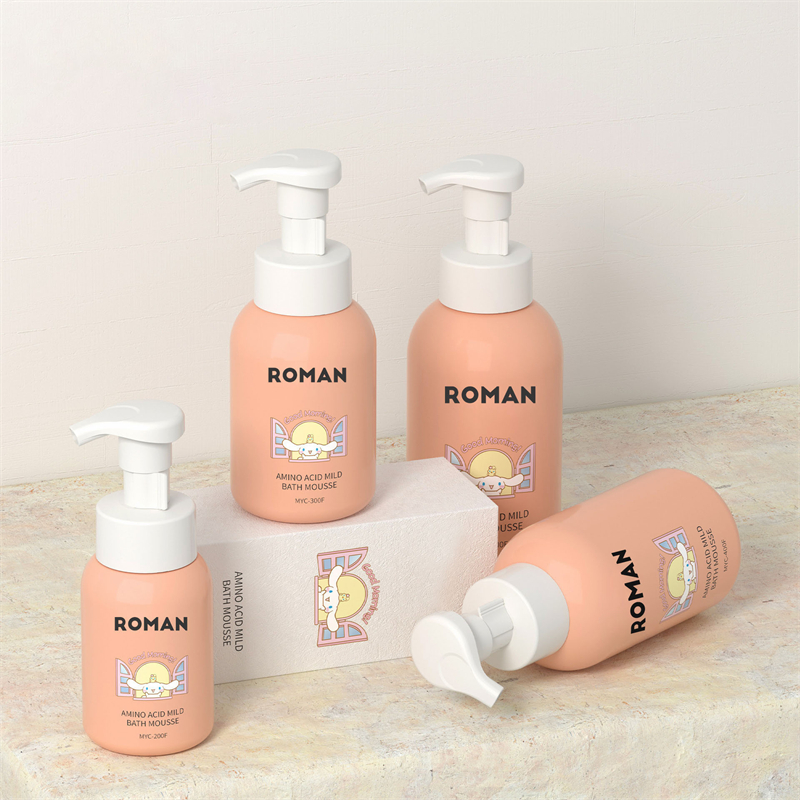 200ml 300ml 400ml 500ml Baby Shower Schampo Förpackning Skumtvålflaska med pump för barn Barn 200ml 300ml 400ml 500ml Baby Shower Schampo Förpackning Skumtvålflaska med pump för barn Barn