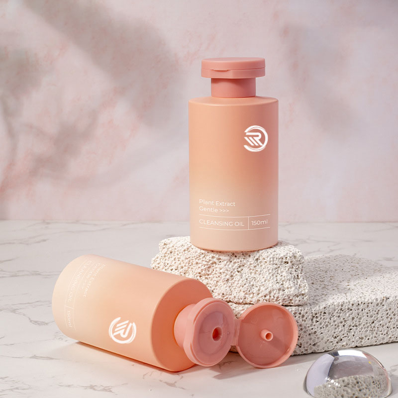 Tomma 100 ml 200 ml 300 ml 400 ml kosmetiskt schampo ansiktskräm Toner Kläm PE-plastflaskor med flip-top-skydd Tomma 100 ml 200 ml 300 ml 400 ml kosmetiskt schampo ansiktskräm Toner Kläm PE-plastflaskor med flip-top-skydd