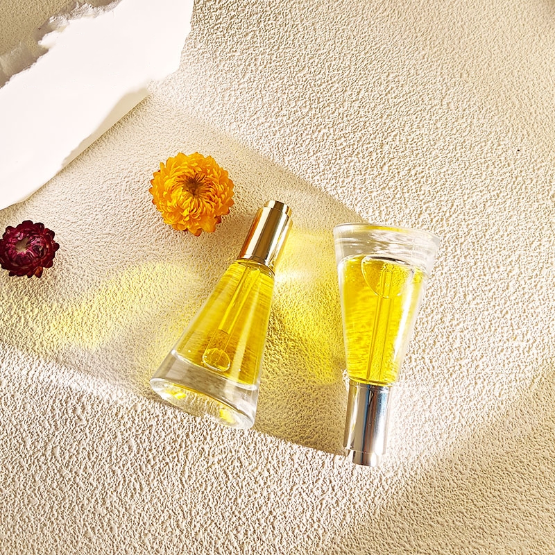 Konisk glas kosmetisk droppare eterisk olja flaska Konisk glas kosmetisk droppare eterisk olja flaska