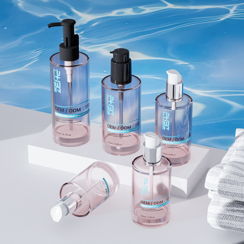 Kosmetisk serumflaska av glas med flera kapaciteter med tjock bas Kosmetisk serumflaska av glas med flera kapaciteter med tjock bas