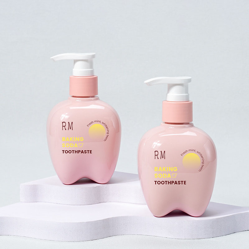 150ml 200ml 250ml Lotion Pump Cream Flaska Privat logotyp Ansiktstvätt Tandkräm Schampo Ansiktsmask Flaska för lösögonfransar