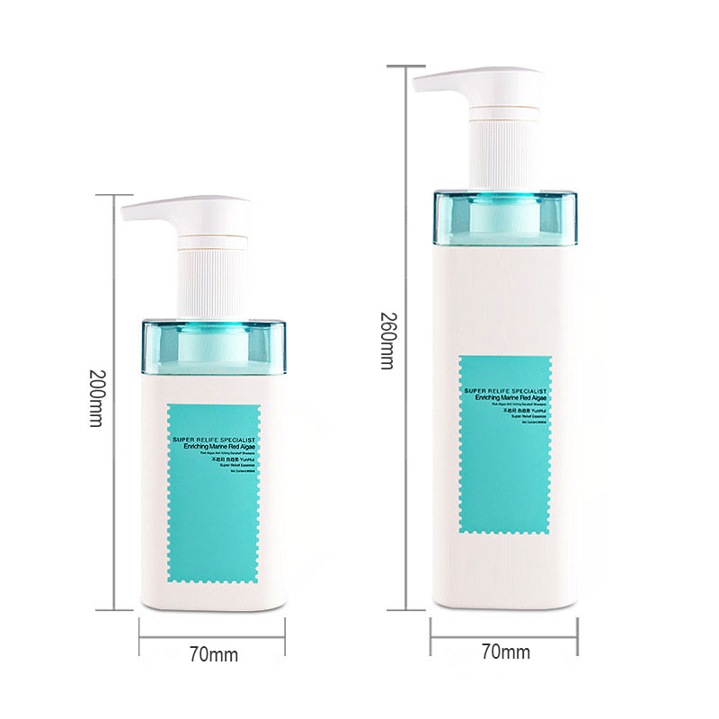 500 ml 750 ml lyxig tom kosmetisk fyrkantig axel Plast hotelllotion schampopumpflaska och balsam med tvålautomat för handtvätt 500 ml 750 ml lyxig tom kosmetisk fyrkantig axel Plast hotelllotion schampopumpflaska och balsam med tvålautomat för handtvätt