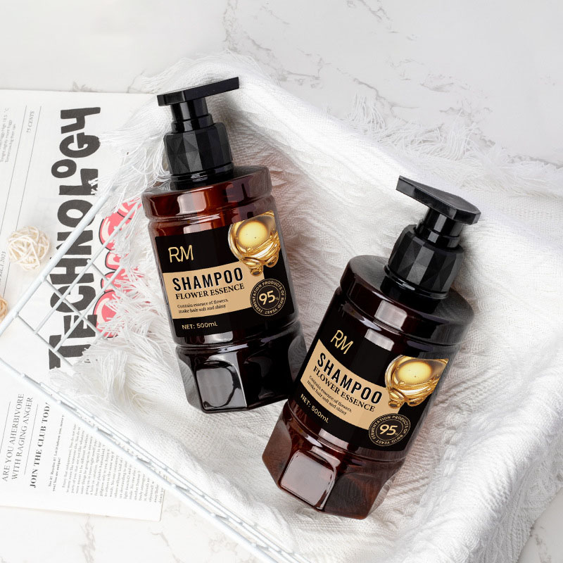 500 ml Petal Petal Pumpflaska för husdjur med skruvpump Högvärdig hotellschampoflaska för personlig vårdförpackning 500 ml Petal Petal Pumpflaska för husdjur med skruvpump Högvärdig hotellschampoflaska för personlig vårdförpackning