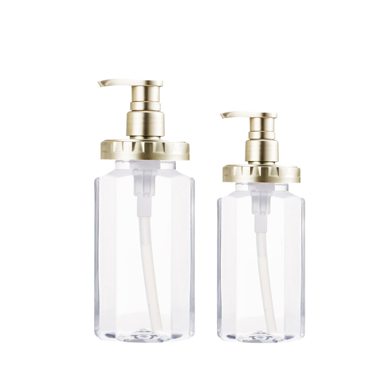 Empty Body Cleaner Lotion Flaskor Hårschampo Duschgel Dispenser Handtvätt flytande flaska Hexagon 300ml 450ml 500ml 600ml PET Plast Lotion Pumpflaska Empty Body Cleaner Lotion Flaskor Hårschampo Duschgel Dispenser Handtvätt flytande flaska Hexagon 300ml 450ml 500ml 600ml PET Plast Lotion Pumpflaska