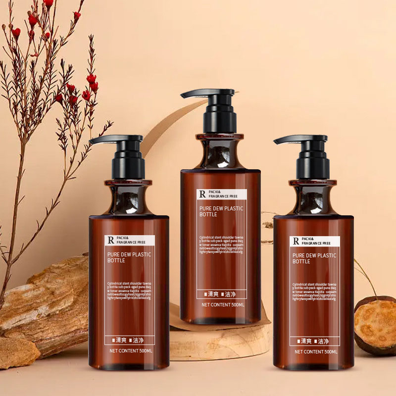 High End Böjd Hals Frostad Plast Facial Wash Lotion Flaska För Hudvård Tonerflaska 100ml 200ml 300ml 500ml Med Kullock High End Böjd Hals Frostad Plast Facial Wash Lotion Flaska För Hudvård Tonerflaska 100ml 200ml 300ml 500ml Med Kullock