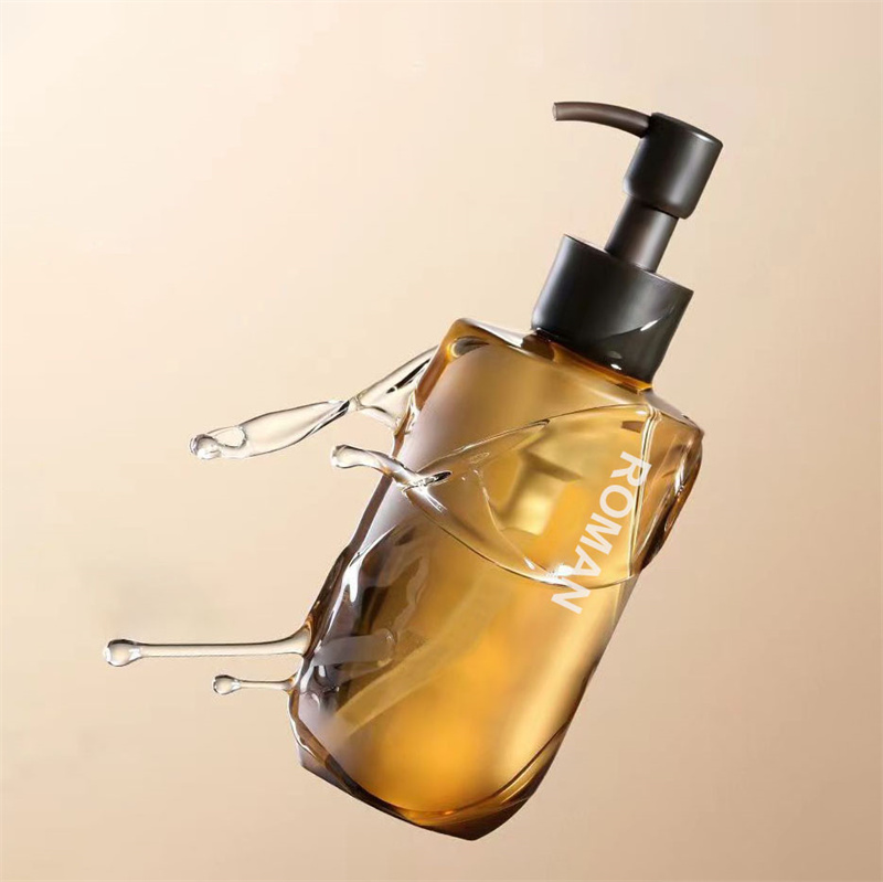 Lyx 150 200 ml 300 ml 500 ml frostad plastlotionpumpflaska Kosmetisk Body Wash Oljerengöringsflaska Grå dispenser med lång munstycke Lyx 150 200 ml 300 ml 500 ml frostad plastlotionpumpflaska Kosmetisk Body Wash Oljerengöringsflaska Grå dispenser med lång munstycke