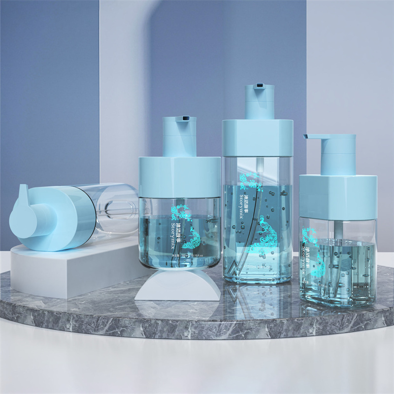 Lyx 300ml 500ml Oval Body Wash Press Lotion Pumpflaskor för vuxna Barn Fuktgivande duschgel Lotion Whitening Bubble Egenskaper Aminosyra Lyx 300ml 500ml Oval Body Wash Press Lotion Pumpflaskor för vuxna Barn Fuktgivande duschgel Lotion Whitening Bubble Egenskaper Aminosyra