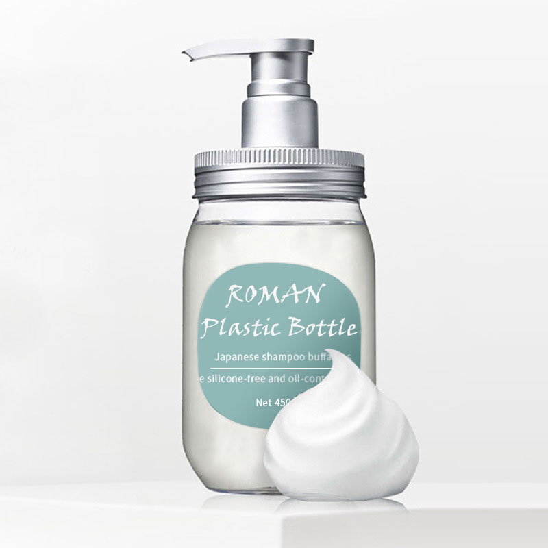 PET 450ml Parfym Body Wash Flaska Stjärnanis Lotion Flaska Japansk Aminosyra Schampo Flaska Balsam Förpackningsmaterial