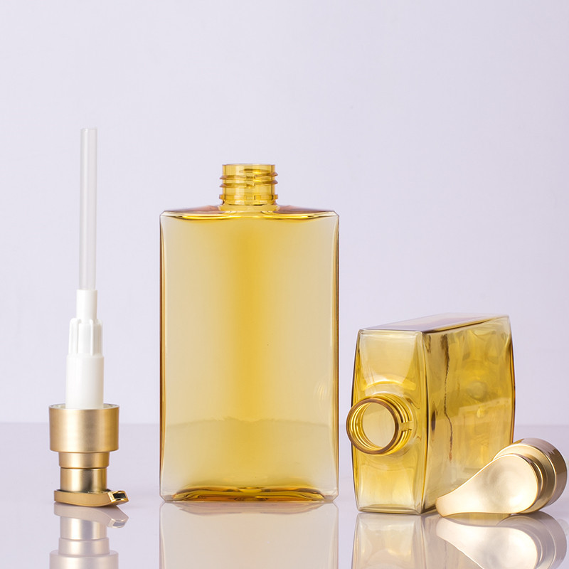 150ml 200ml Flat Square Shower Gel Ansiktstvätt Body Lotion Balsam Guld Pump Flaska Hudvård Sminkborttagningsmedel Oljedispenser 150ml 200ml Flat Square Shower Gel Ansiktstvätt Body Lotion Balsam Guld Pump Flaska Hudvård Sminkborttagningsmedel Oljedispenser