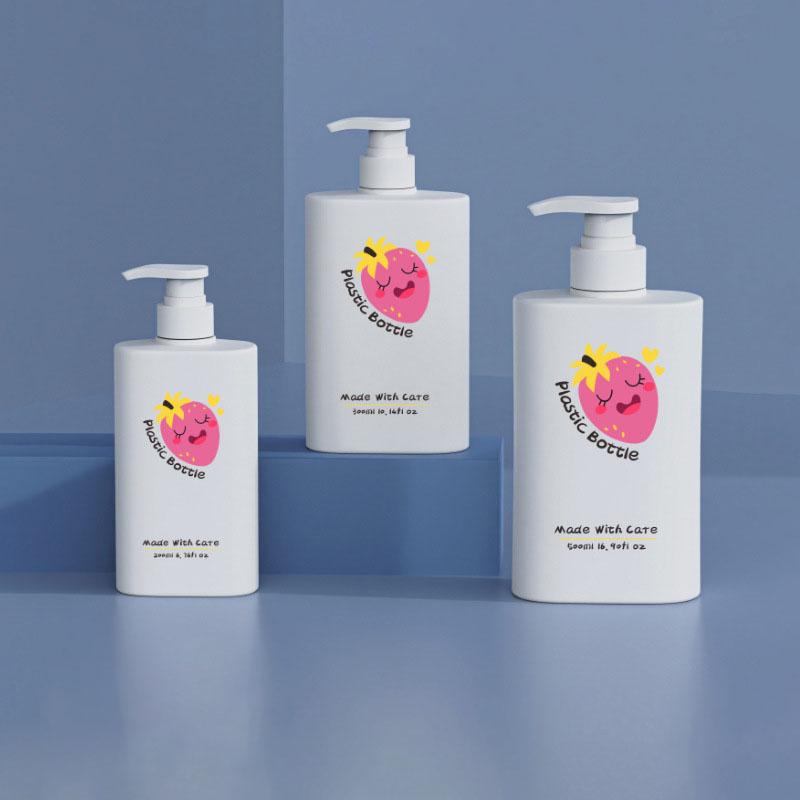 200ml 300ml 500ml rektangulär plast PET-schampoflaska med skruvlock Stängning för ansiktsmasker Parfym eteriska oljor Lotion lösögonfransar 200ml 300ml 500ml rektangulär plast PET-schampoflaska med skruvlock Stängning för ansiktsmasker Parfym eteriska oljor Lotion lösögonfransar