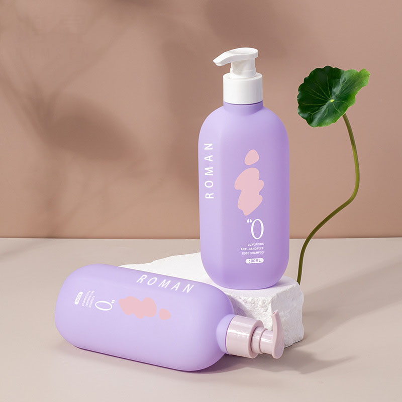 Lila 300 ml HDPE Flat Body Lotion Plastflaskor med pumplock Duschgelflaskor Kosmetikaförpackningsbehållare Lila 300 ml HDPE Flat Body Lotion Plastflaskor med pumplock Duschgelflaskor Kosmetikaförpackningsbehållare