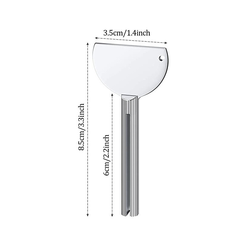 Metalltandkrämspressare Hushållssmink Hudvård Krämpastadispenser för användning i sovsal i hemmet Tillbehör Metalltandkrämspressare Hushållssmink Hudvård Krämpastadispenser för användning i sovsal i hemmet Tillbehör