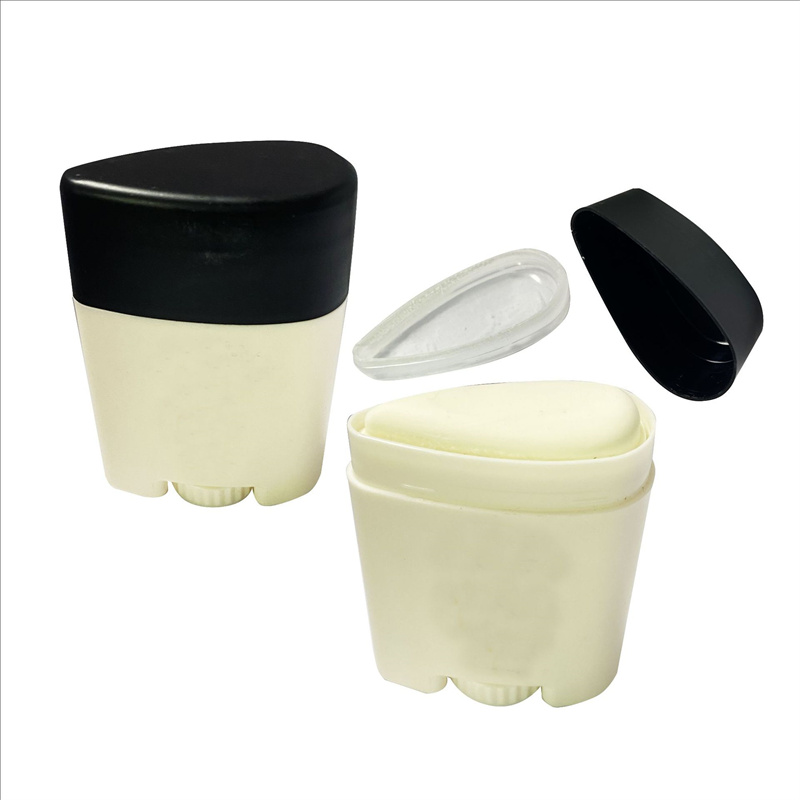 Deodorantdekalbehållare av återvunnen plast för kroppsbalsam